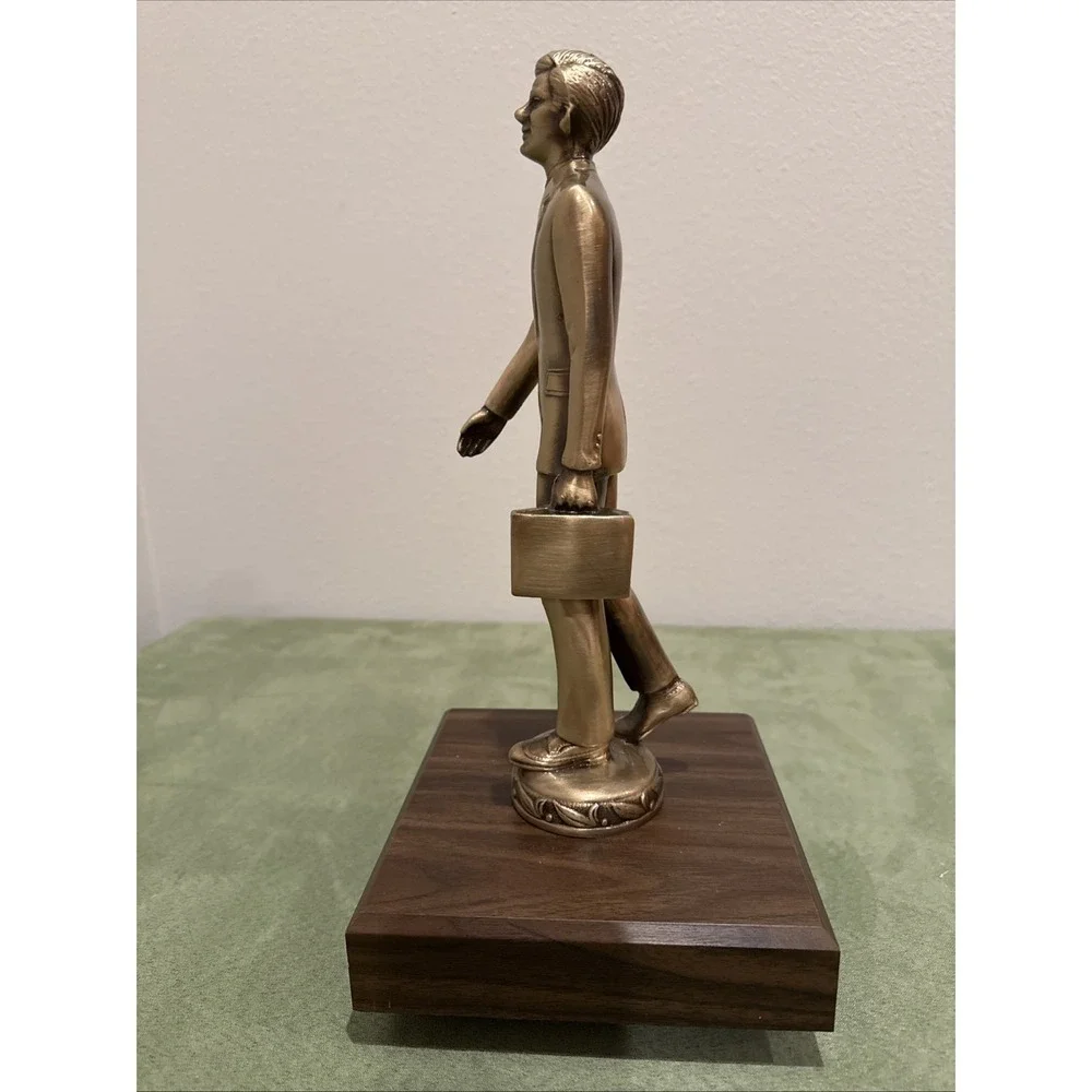 Vintage Metal Salesman Trophy Ameri-craft Retro Decor